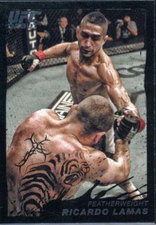 Ricardo Lamas 2011 Topps UFC Moment of Truth Base #13 Onyx