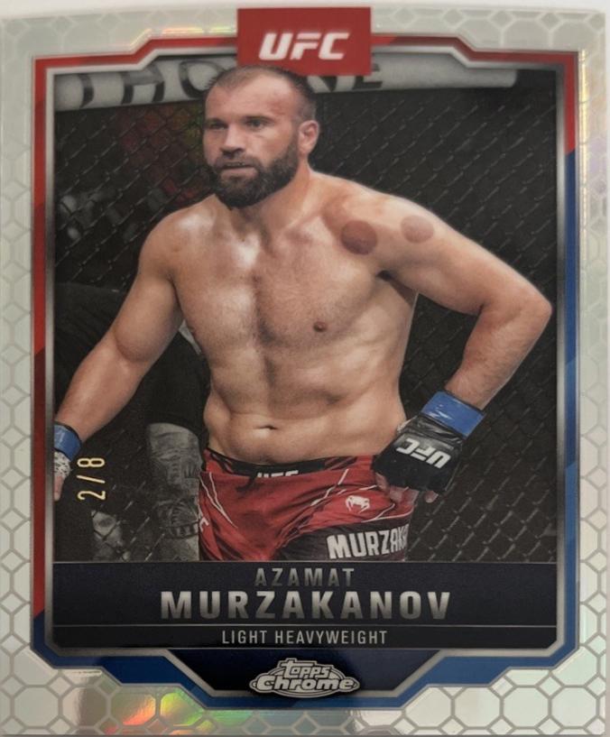 Azamat Murzakanov 2025 Topps Chrome UFC Base #168 OctaFractor