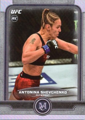 Antonina Shevchenko 2019 Topps UFC Museum Collection Base #37 Copper