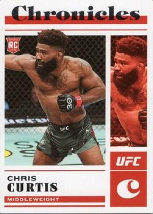 Chris Curtis 2023 Panini Chronicles UFC Base Chronicles #75 Blue