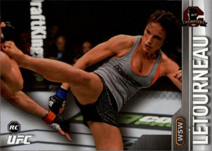 Valerie Letourneau 2015 Topps UFC Champions Base #131 Silver