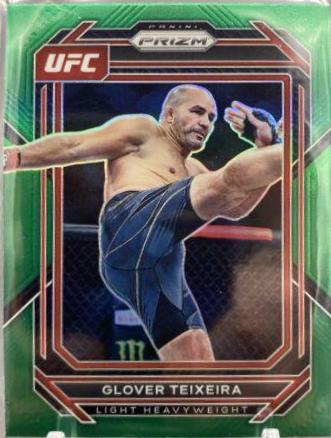 Glover Teixeira 2023 Panini Prizm UFC Base #147 Green