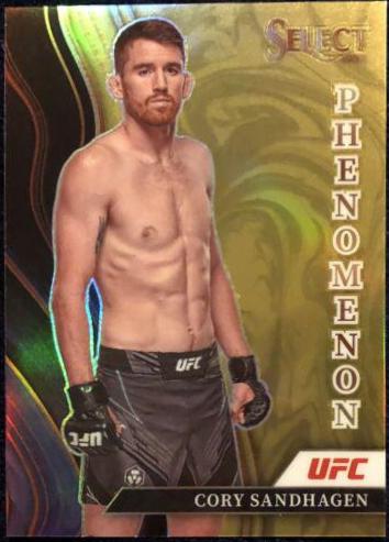 Cory Sandhagen 2022 Panini Select UFC Phenomenon #22 Gold
