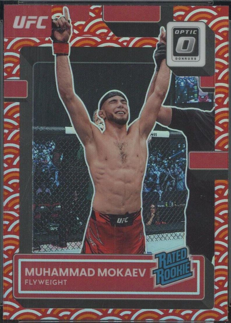 Muhammad Mokaev 2023 Panini Donruss Optic UFC Base #141 Photon