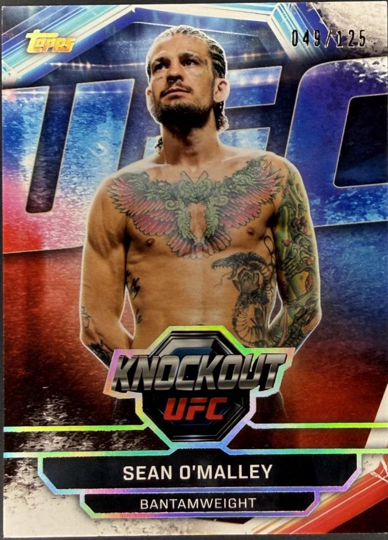 Sean O'Malley 2026 Topps Knockout UFC Base #10 Holo Silver