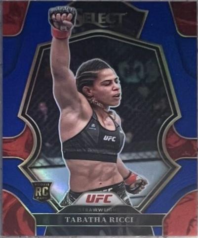 Tabatha Ricci 2023 Panini Select UFC Premier Level #151 Red Blue Prizm