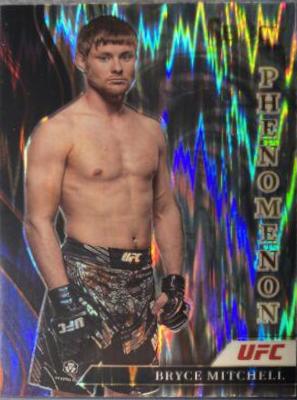 Bryce Mitchell 2022 Panini Select UFC Phenomenon #8 Flash