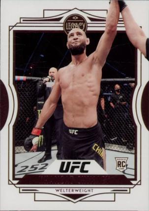 Khamzat Chimaev 2021 Panini Chronicles UFC Base Legacy #44 Pink
