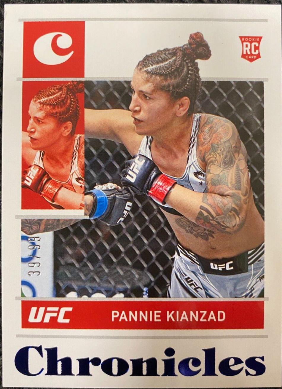 Pannie Kianzad 2022 Panini Chronicles UFC Base Chronicles #83 Blue