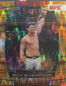Billy Quarantillo 2022 Panini Select UFC Concourse #13 Orange Flash