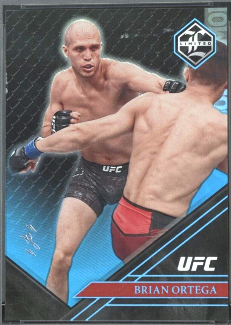 Brian Ortega 2023 Panini Chronicles UFC Base Limited #213 Platinum