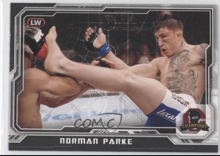 Norman Parke 2014 Topps UFC Champions Base #54 Black