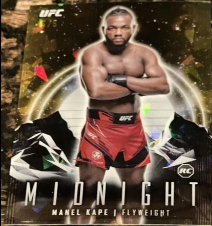 Manel Kape 2024 Topps Midnight UFC Base #14 Daybreak