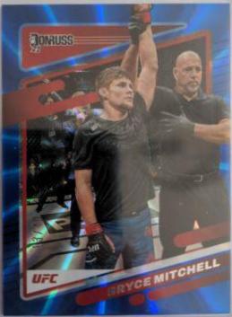 Bryce Mitchell 2022 Panini Donruss UFC Base #131 Blue