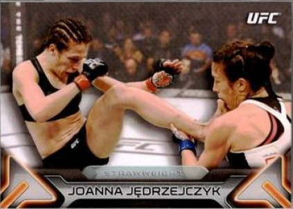 Joanna Jędrzejczyk 2016 Topps UFC Knockout Base #57 Red