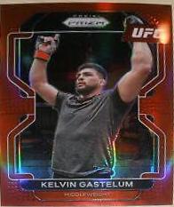Kelvin Gastelum 2022 Panini Prizm UFC Base #176 Red