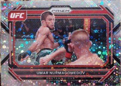 Umar Nurmagomedov 2023 Panini Prizm UFC Base #53 Silver