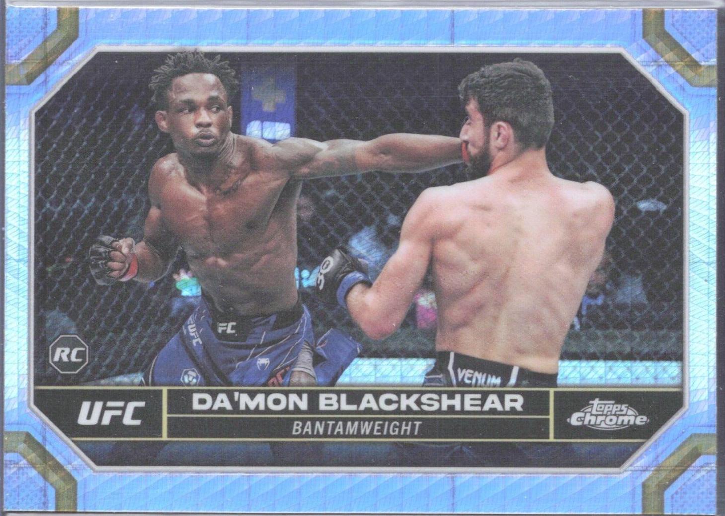 Da'Mon Blackshear 2024 Topps Chrome UFC Base #21 Prism Refractor