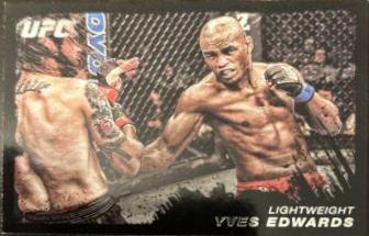 Yves Edwards 2011 Topps UFC Moment of Truth Base #64 Onyx