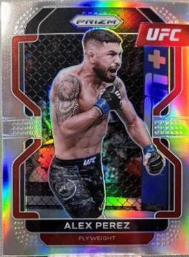 Alex Perez 2021 Panini Prizm UFC Base #26 Silver