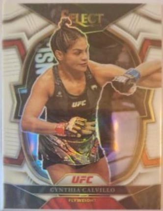 Cynthia Calvillo 2023 Panini Select UFC Concourse #22 White