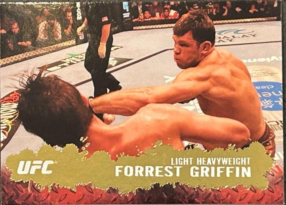 Forrest Griffin 2009 Topps UFC Round 2 Base #50 Gold