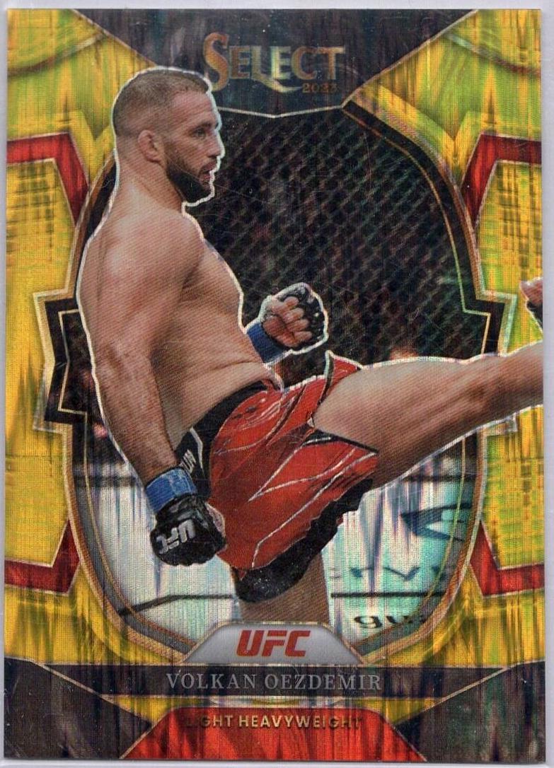 Volkan Oezdemir 2023 Panini Select UFC Concourse #25 Gold
