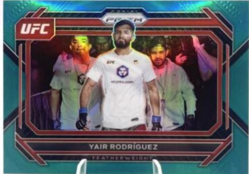 Yair Rodríguez 2023 Panini Prizm UFC Base #83 Teal