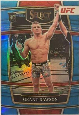 Grant Dawson 2022 Panini Select UFC Concourse #1 Light Blue