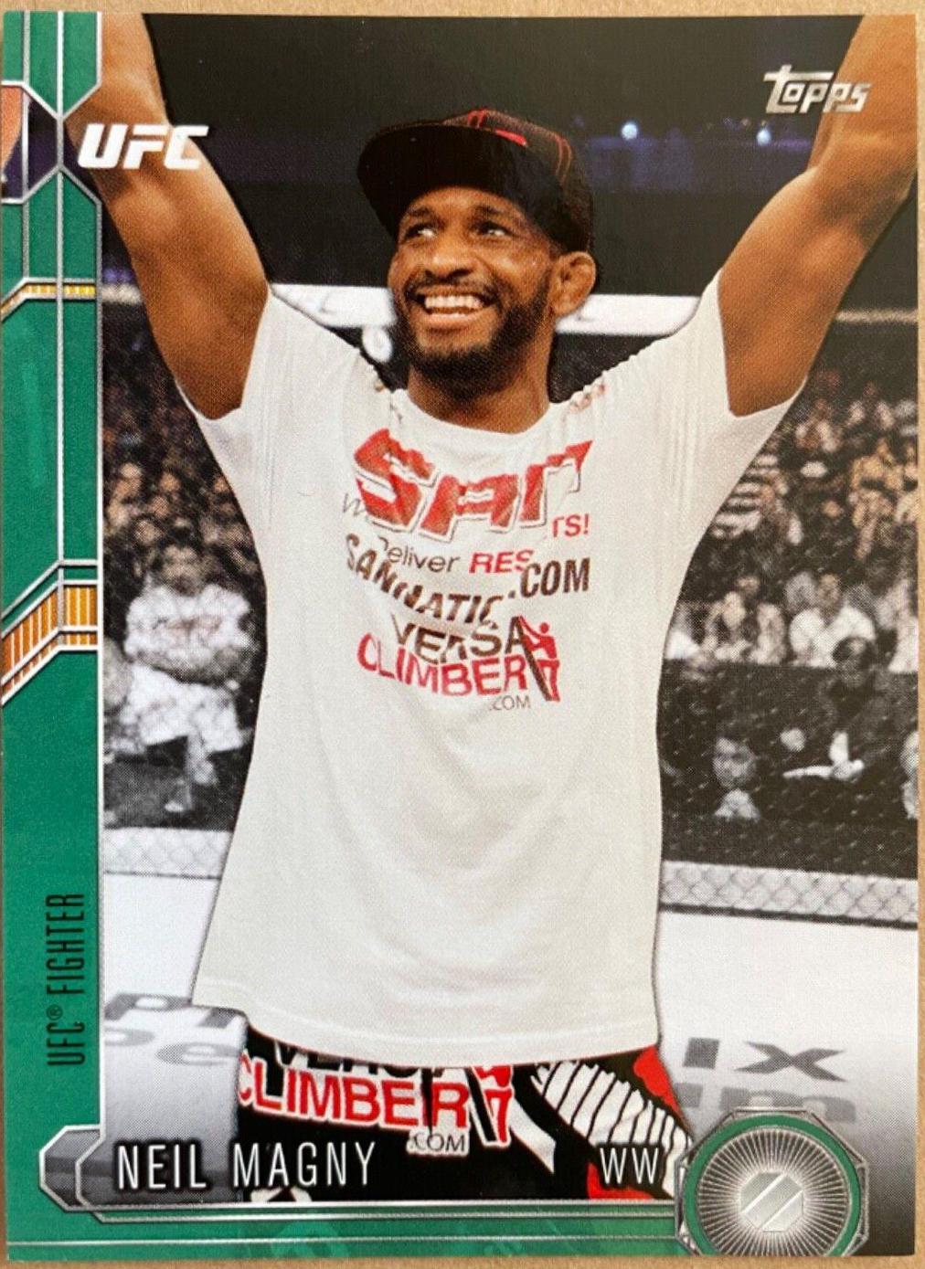 Neil Magny 2015 Topps UFC Chronicles Base #181 Green