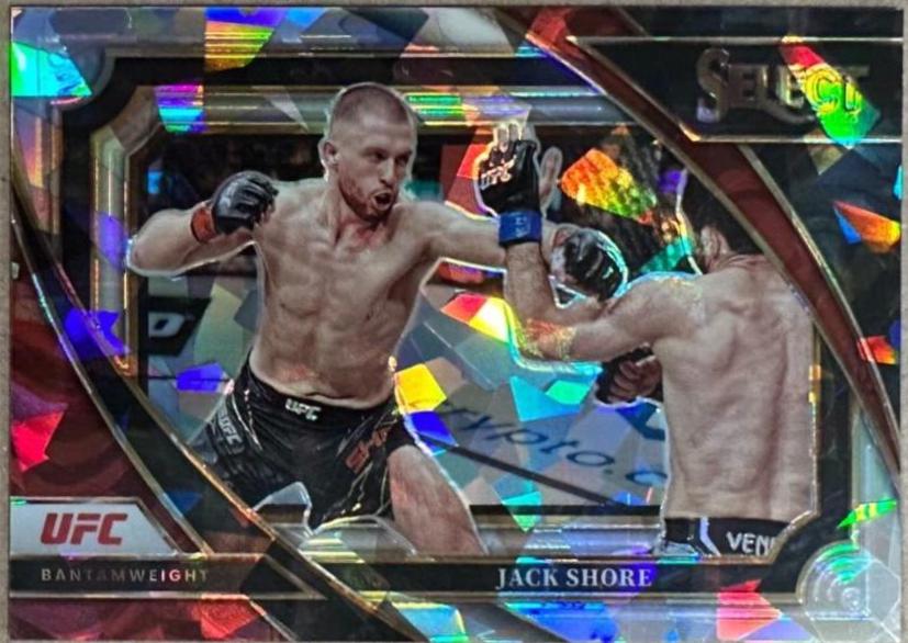 Jack Shore 2023 Panini Select UFC Mezzanine #333 Cracked Ice