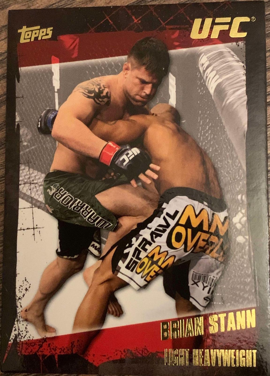 Brian Stann 2010 Topps UFC Base #36 Gold