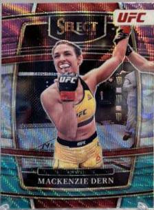 Mackenzie Dern 2022 Panini Select UFC Concourse #10 Tri Color