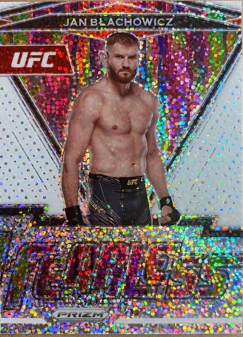 Jan Błachowicz 2022 Panini Prizm UFC Fearless #4 White Sparkle