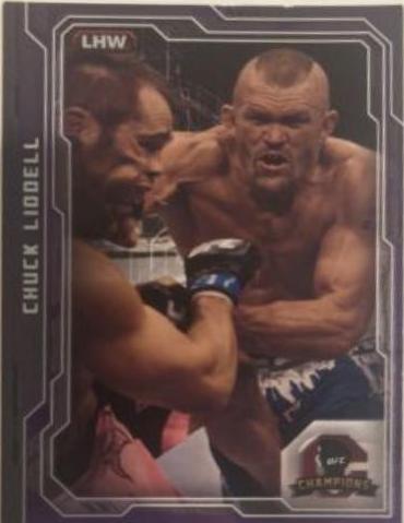 Chuck Liddell 2014 Topps UFC Champions Base #200 Platinum