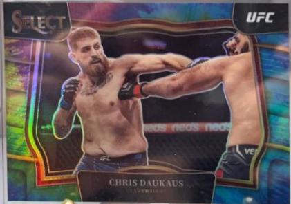 Chris Daukaus 2023 Panini Select UFC Octagonside #266 Tie Dye