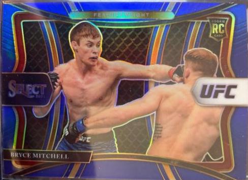 Bryce Mitchell 2021 Panini Select UFC Premier Level #108 Blue