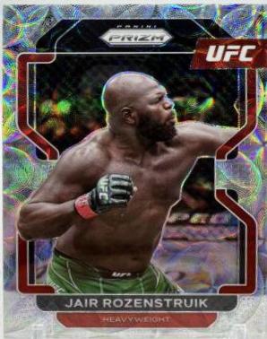 Jairzinho Rozenstruik 2022 Panini Prizm UFC Base #145 Premium