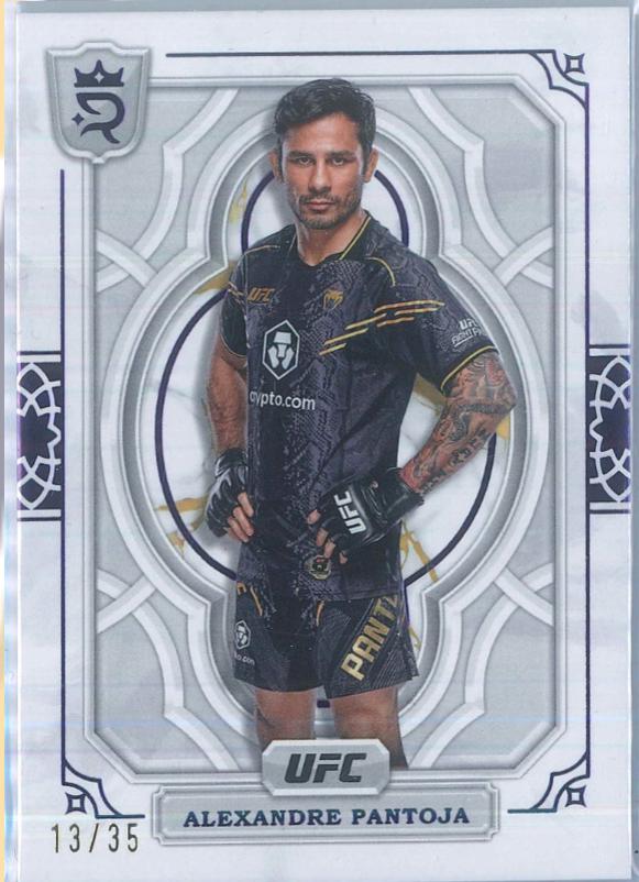Alexandre Pantoja 2024 Topps Royalty UFC Base #45 Purple