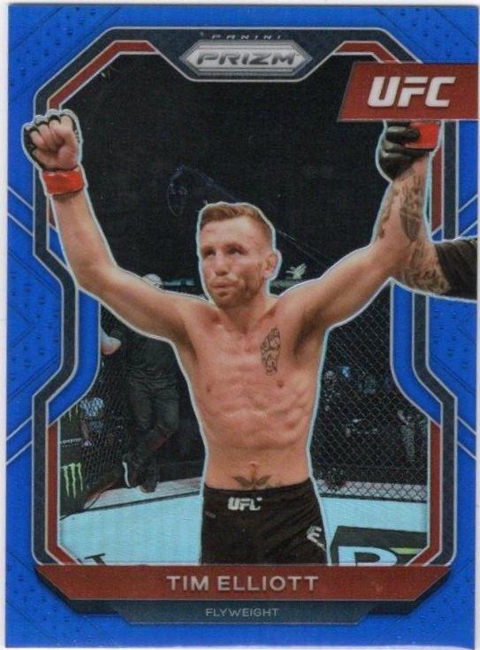 Tim Elliott 2021 Panini Prizm UFC Base #40 Blue
