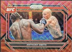 Anthony Smith 2023 Panini Prizm UFC Base #96 Ruby Wave