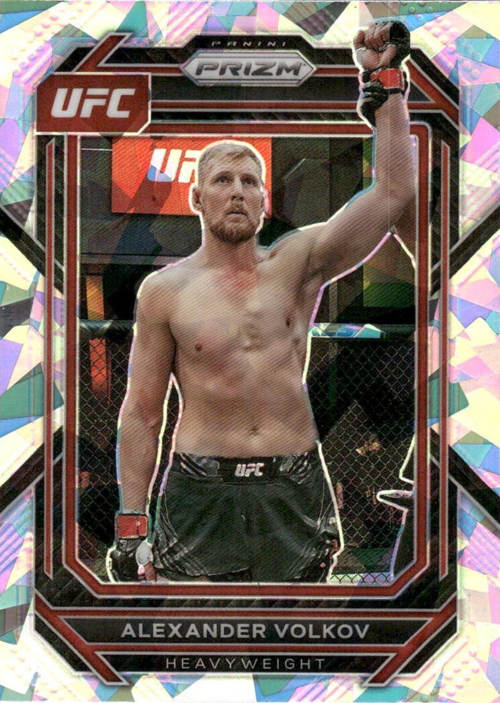 Alexander Volkov 2023 Panini Prizm UFC Base #131 Ice