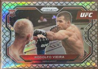 Rodolfo Vieira 2021 Panini Prizm UFC Base #107 Octagon
