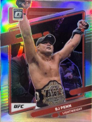 BJ Penn 2022 Panini Donruss Optic UFC Base #37 Holo