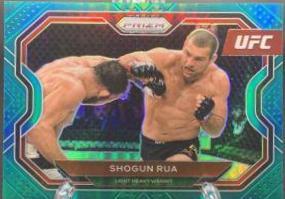 Mauricio Rua 2021 Panini Prizm UFC Base #153 Teal
