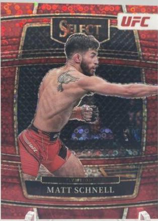 Matt Schnell 2022 Panini Select UFC Concourse #16 Red Disco