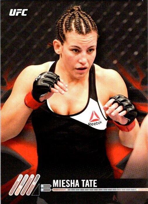 Miesha Tate 2017 Topps UFC Knockout Base #16 Red