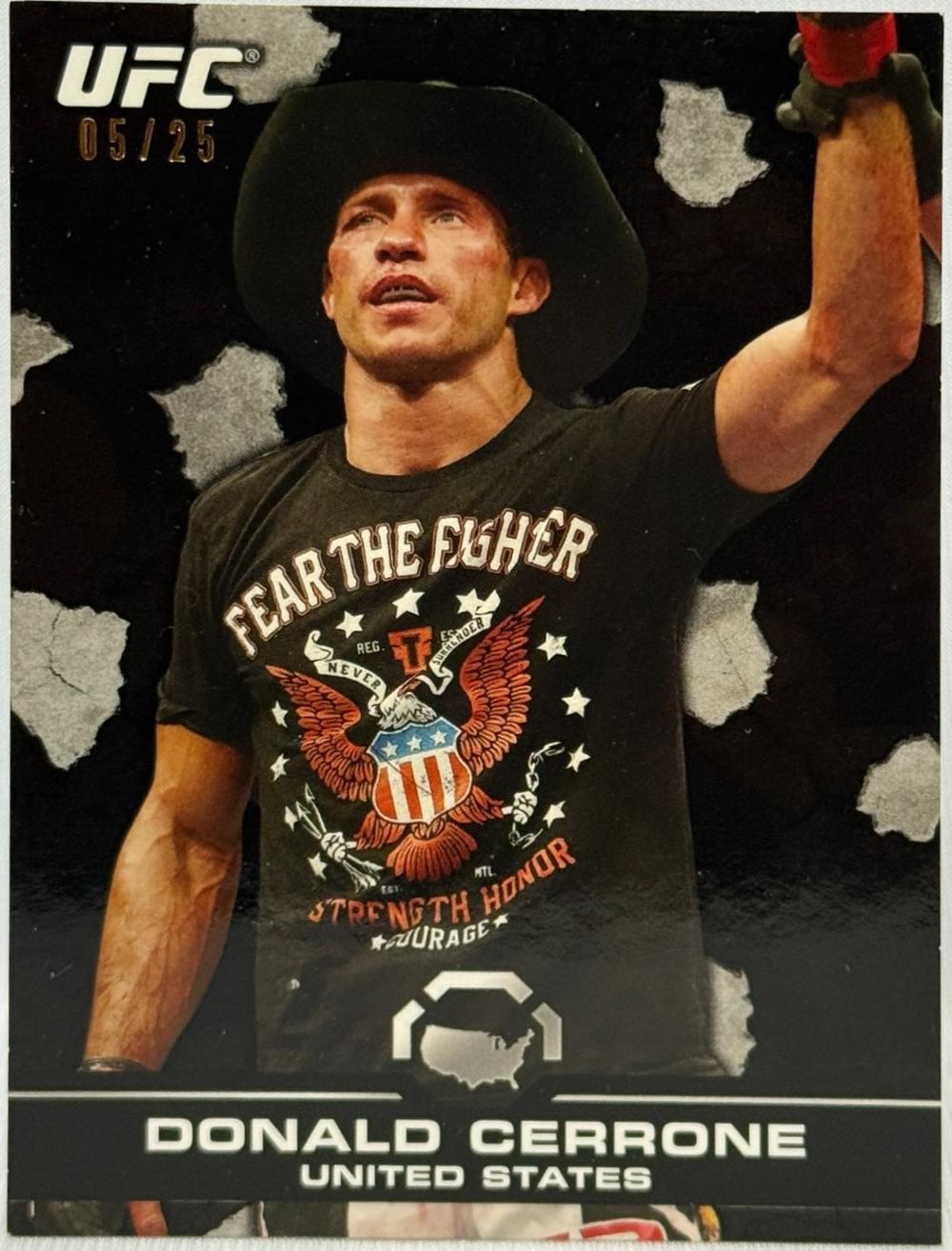 Donald Cerrone 2013 Topps UFC Bloodlines Base #75 Black