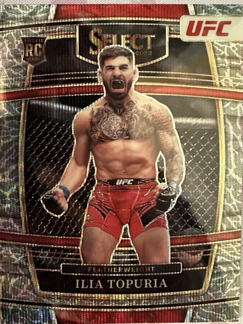 Ilia Topuria 2022 Panini Select UFC Concourse #23 Elephant