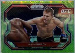 Ian Heinisch 2021 Panini Prizm UFC Base #110 Neon Green